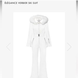 My sunday ski suit white small size brand new